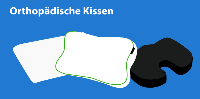 Orthopädisches Kissen ist notwendig, wenn Du Schmerzen hast